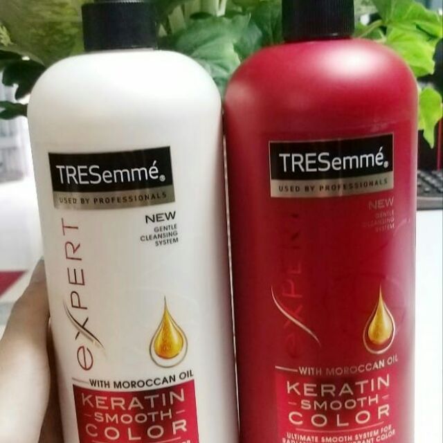 BỘ DẦU GỘI,XẢ TRESEMME  KERATIN 946ml Hàng Mỹ