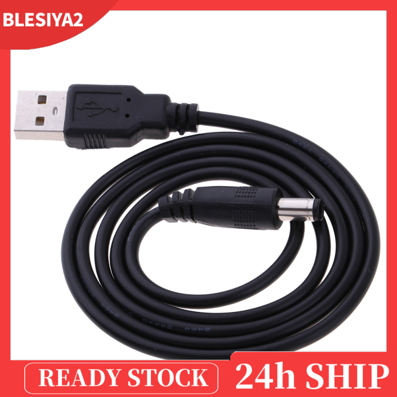 (Hàng Mới Về) Dây Cáp Kết Nối Usb 2.0 Loại A Đầu Đực Sang Dc 5.5x2.1mm Dc 5v | BigBuy360 - bigbuy360.vn