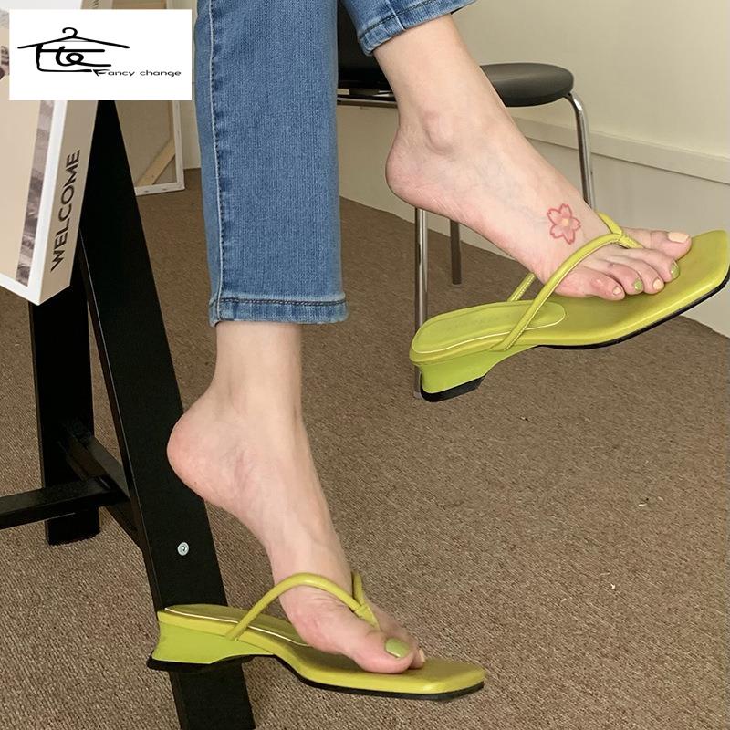 Dép Xỏ Ngón Đế Xuồng Dày Thời Trang Mùa Hè