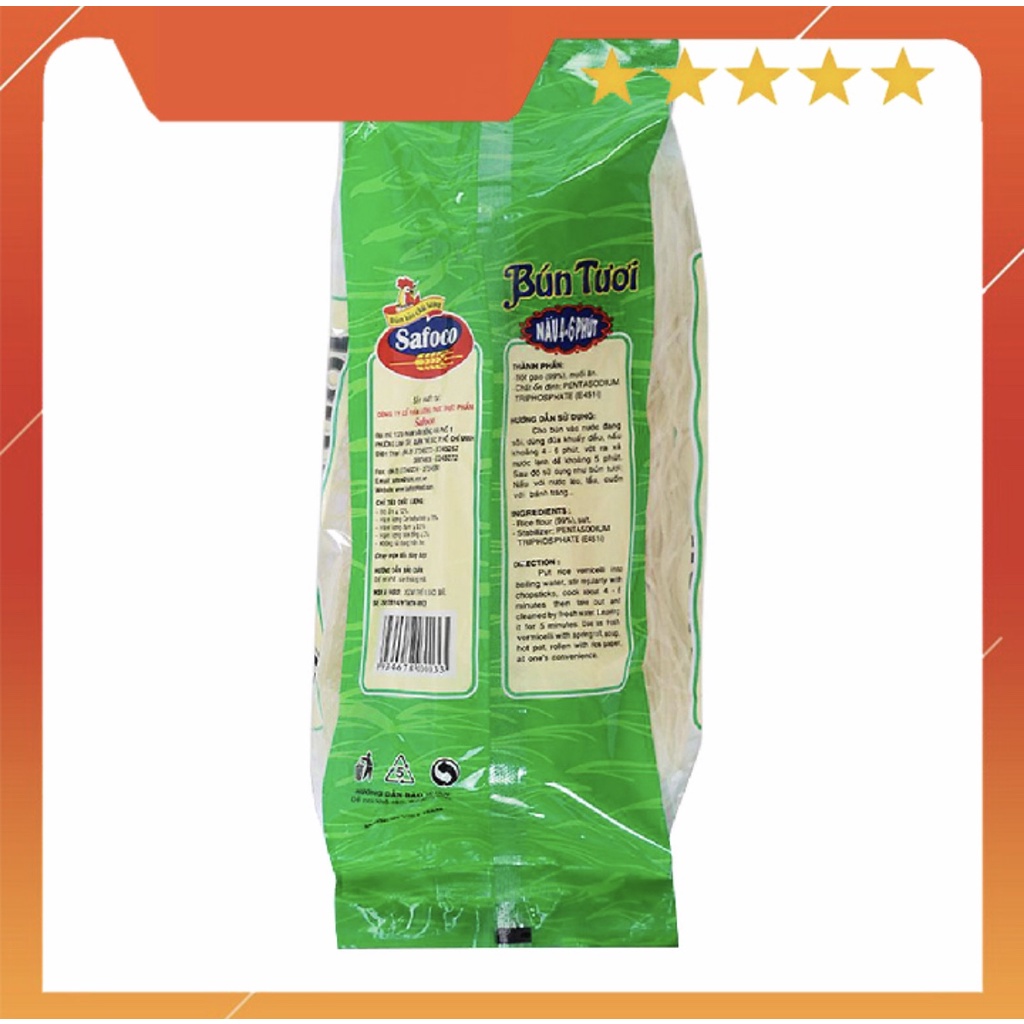 Bún tươi safoco 300g [DATE MỚI] | BigBuy360 - bigbuy360.vn