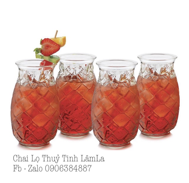 Ly Thuỷ Tinh Libbey Trái Thơm 503ml