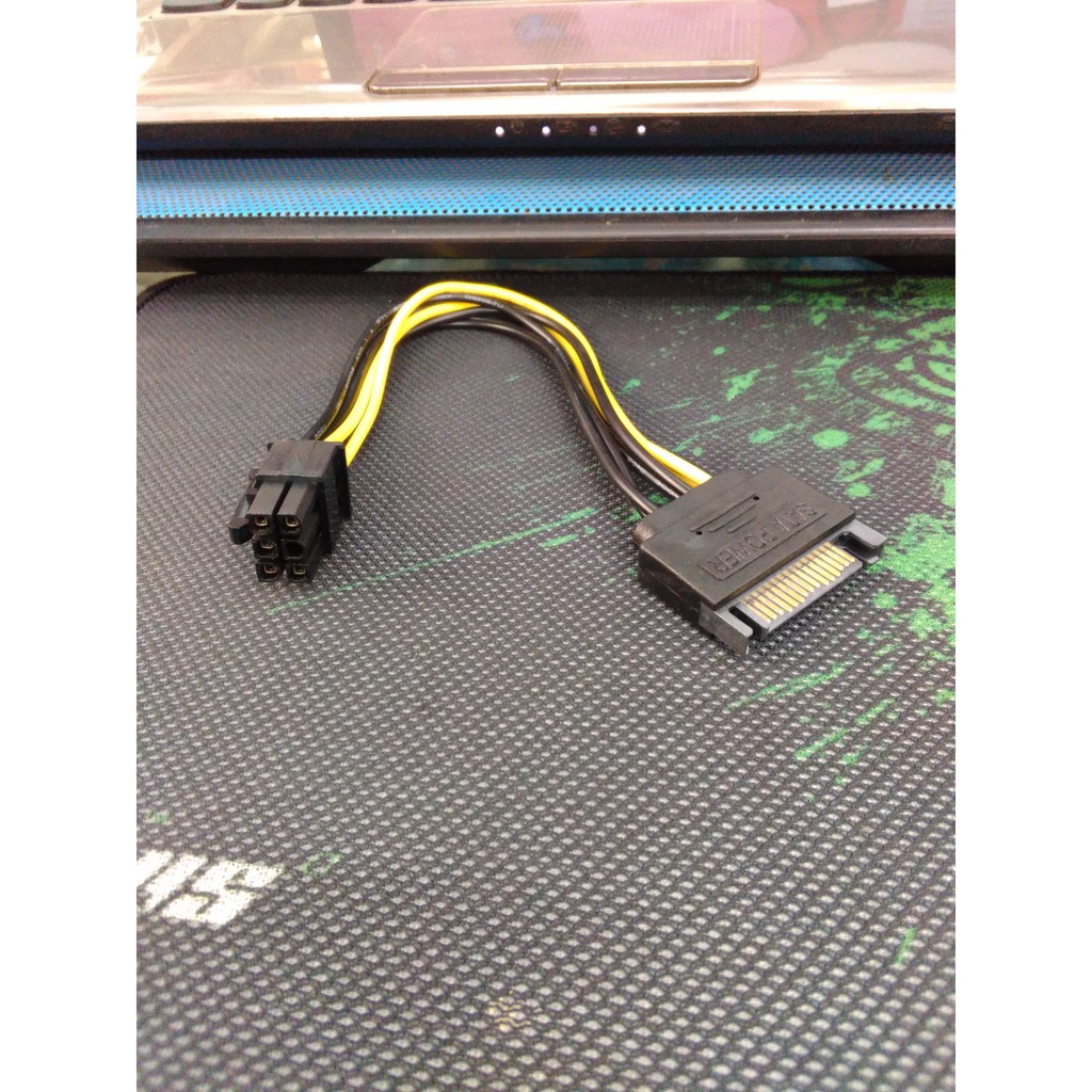 Cáp Chuyển Nguồn SATA Sang 6 pin