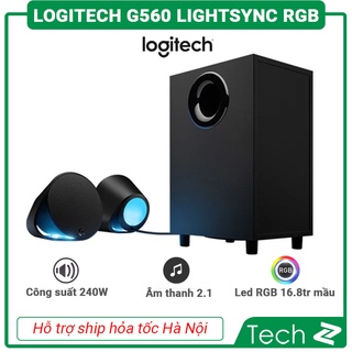 Loa chơi game máy tính Logitech G560 LIGHTSYNC 4.9