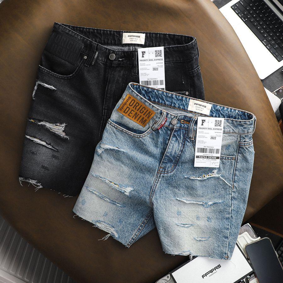 Quần Shorts Jean Tigro Phong Cách Trẻ Trung Bụi Bậm - FAPAS