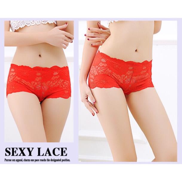 [Giá sỉ] Set 5- 10 Quần Lót Đùi Ren Mềm Cao Cấp