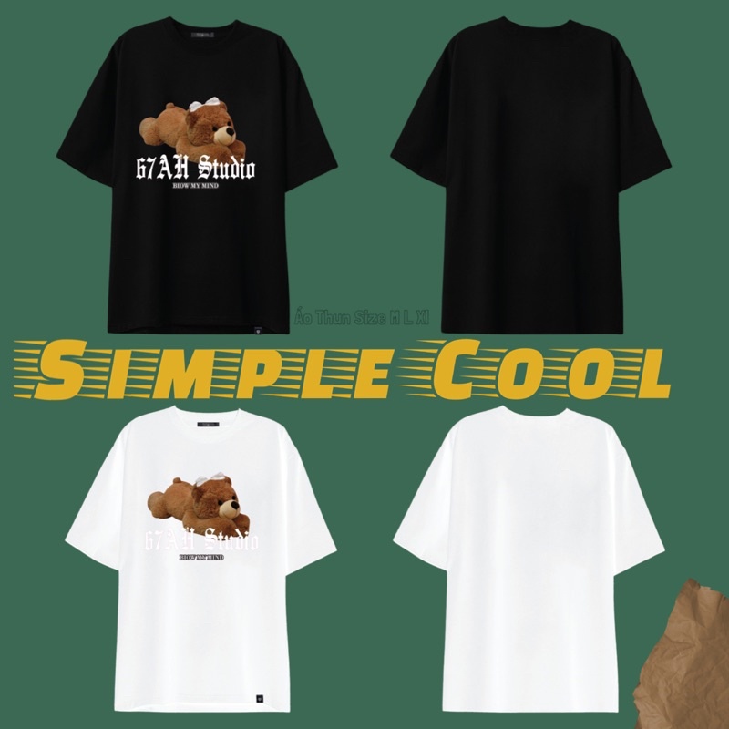 Áo Thun Simple Cool local brand unsex size M L XL