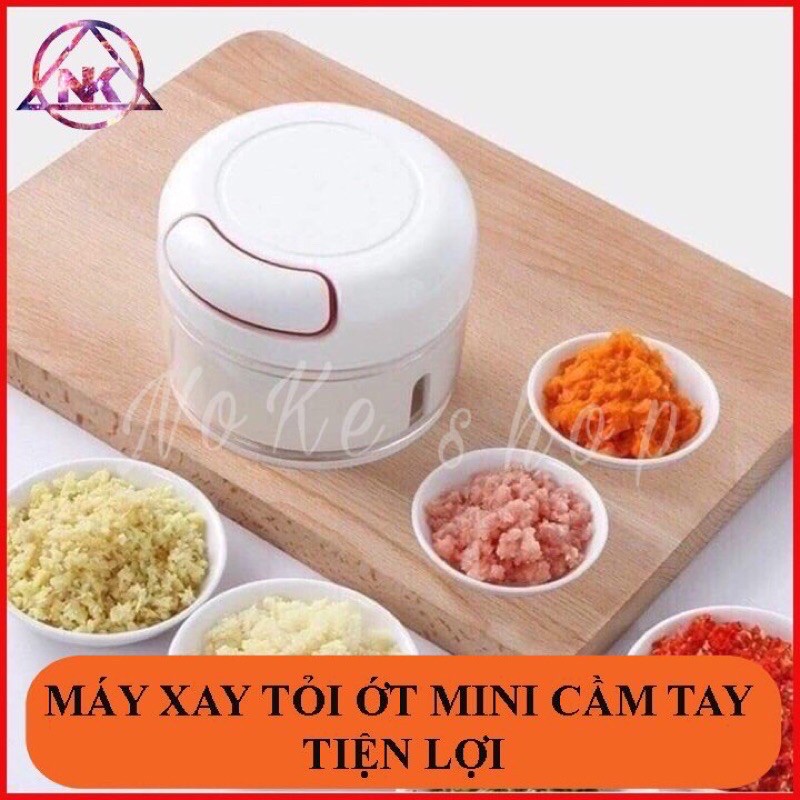 DỤNG CỤ XAY TỎI ỚT MINI CẦM TAY TIỆN LỢI