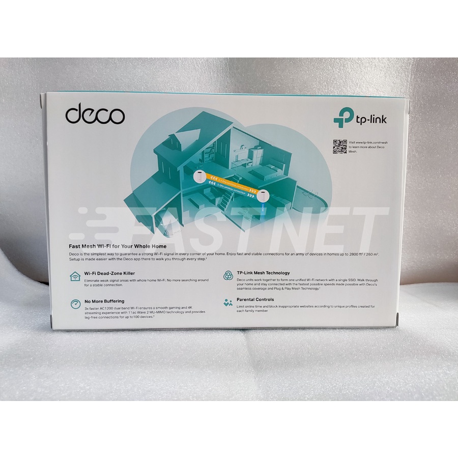 Hệ thống Wi-Fi Mesh Cho Gia Đình TP-Link Deco M4 Chuẩn AC1200