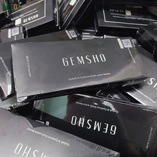 Serum Dưỡng Dài Mi Mày Gemsho Eyelash &amp; Eyebrow Enhancing 3ml