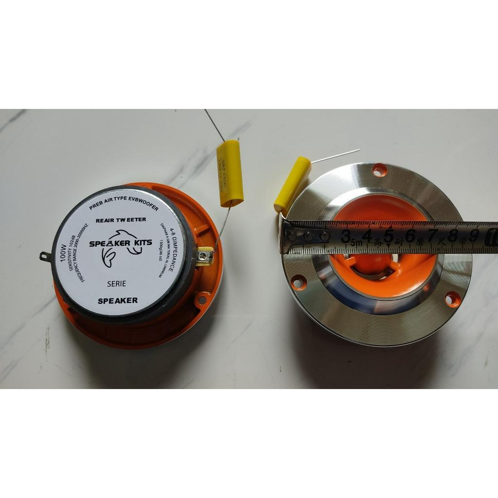 Loa TREBLE PIONER MÀNG NANO màu cam KÈM TỤ 3.3MF TỐT