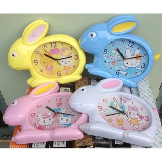 đồng hồ treo tường hình con thú, con thỏ cho bé. M34-2-4
