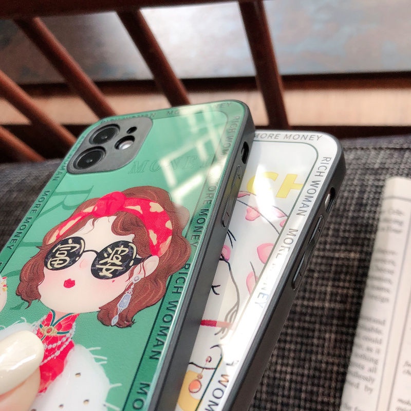 Ốp điện thoại thiết kế đáng yêu thích hợp cho IPHONE 12 13 11 PRO MAX X XS MAX XR 7 8 PLUS