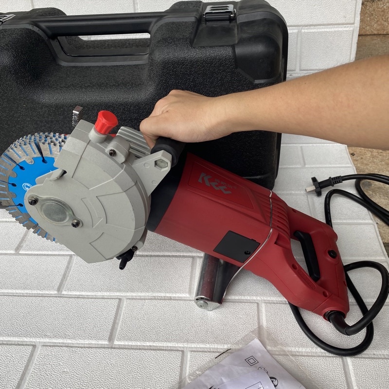 Máy Cắt Rãnh Tường 5 Lưỡi 2400w Cắt Góc 90 Độ