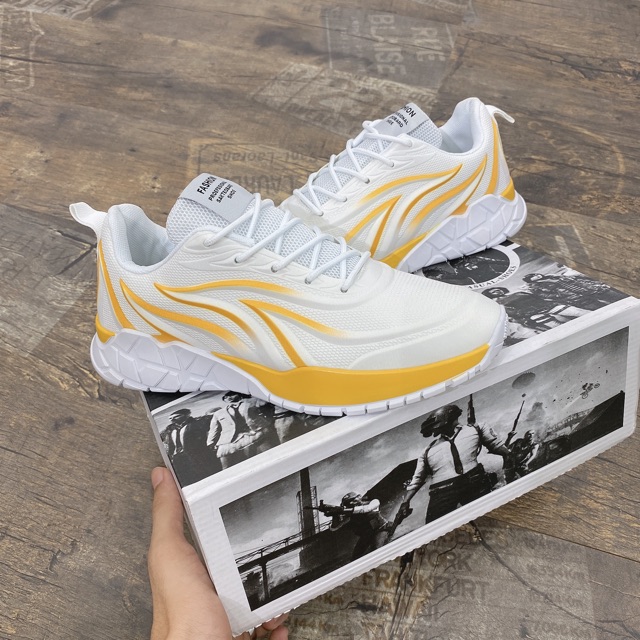 [FreeShip - Siêu Phẩm Mới Về] Giày thể thao nam, giày sneakers nam lửa vàng siêu nhẹ Z288 | BigBuy360 - bigbuy360.vn