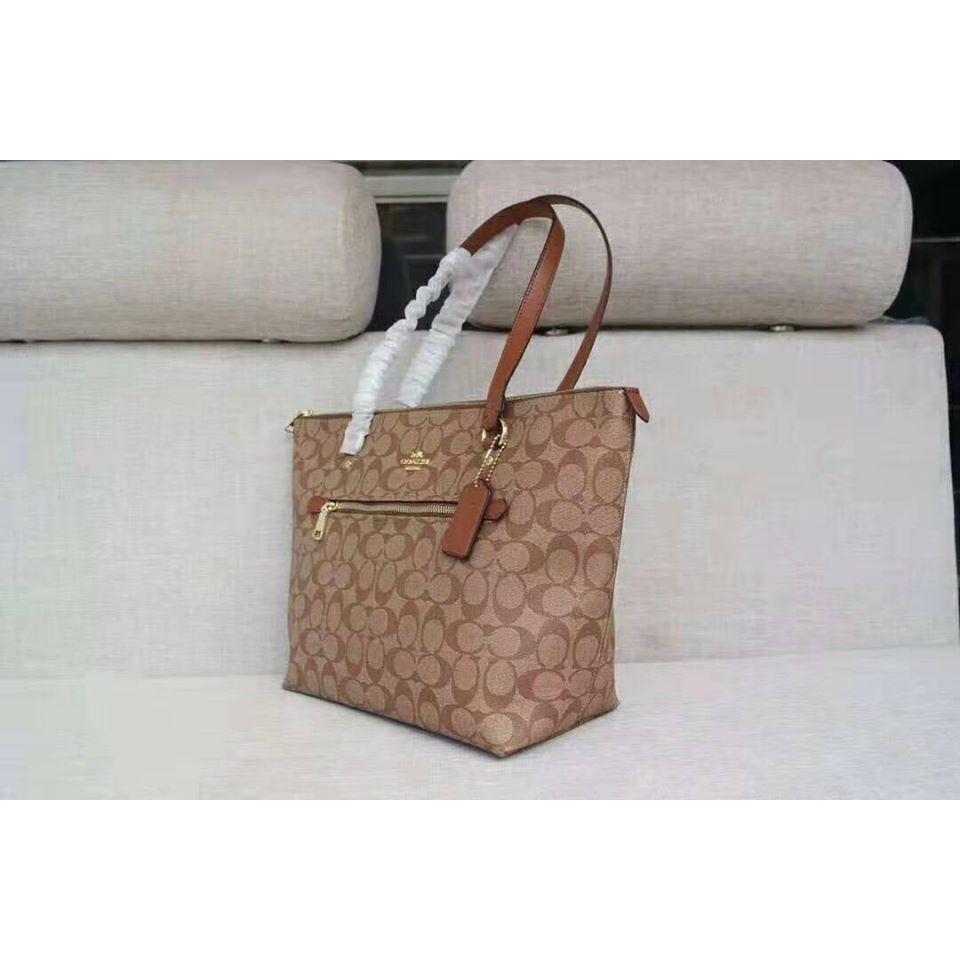 Tú xách iTote Da Thật COACH GALLERY TOTE Công Sở-Xách Tay Đeo Vai-Đi Làm Đi Chơi Du Lịch-Thời Trang Mỹ