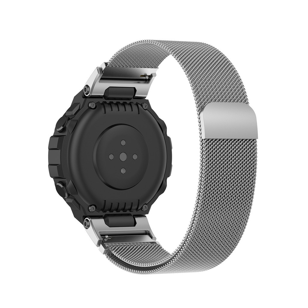 Đồng hồ thông minh Huami Amazfit T-Rex PRO Dây đeo dây đeo bằng kim loại Dây đeo bằng kim loại Dây đeo từ tính Dây đeo tay Amazfit T-Rex A1918