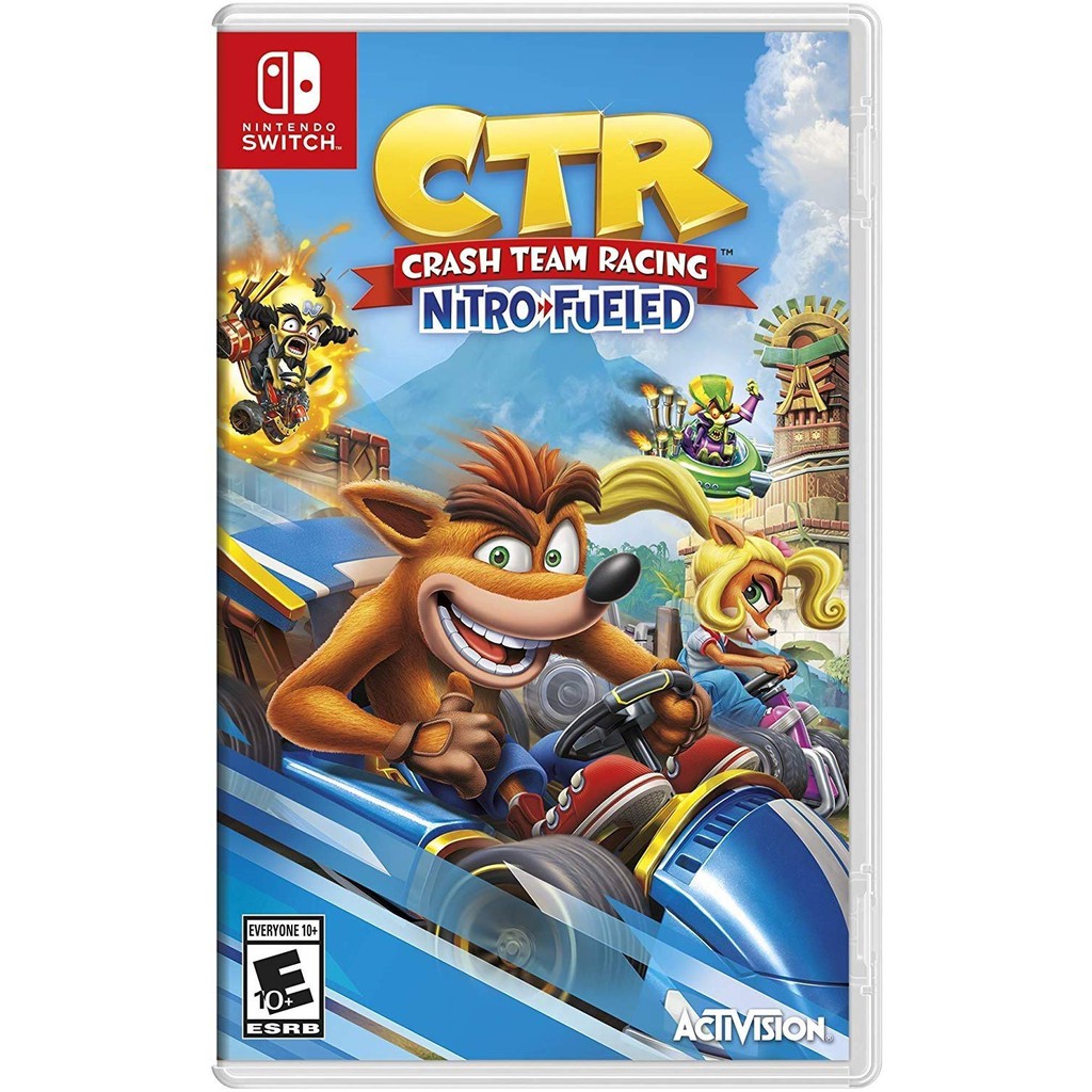 Trò chơi game: Crash Team Racing Nitro-Fueled - Nintendo Switch