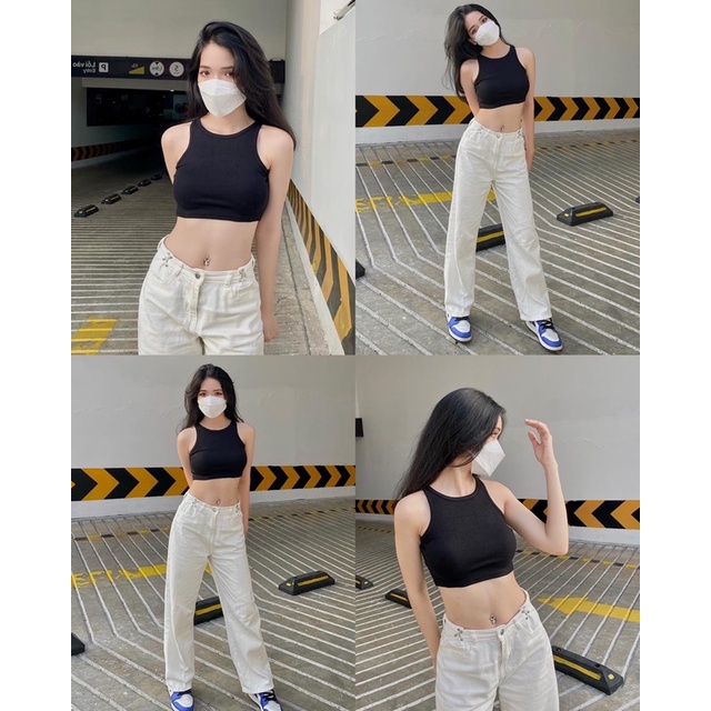 Áo Ba Lỗ Croptop Đủ Màu Siêu Hot