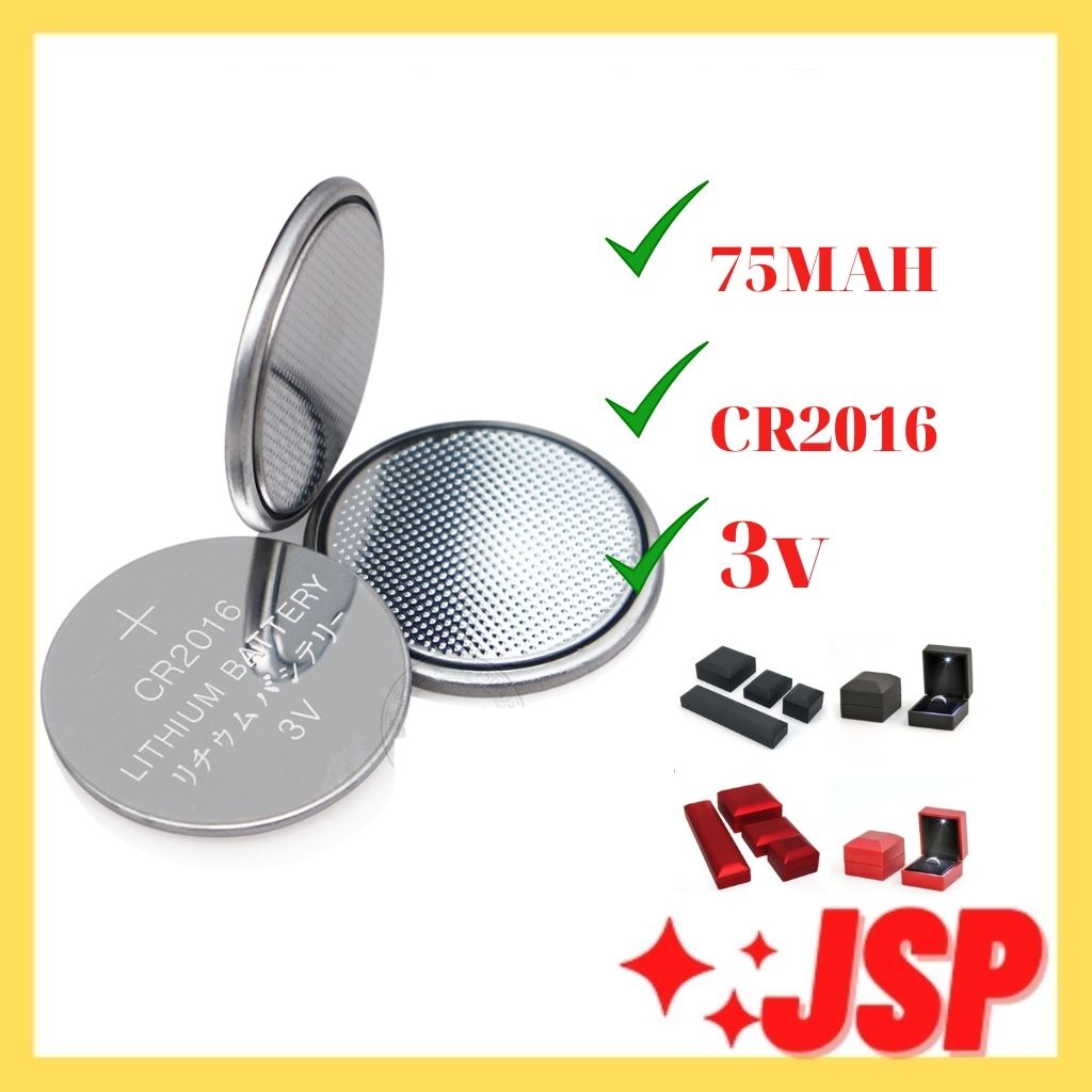 Pin 3v dùng cho hộp đựng trang sức có đèn LED pin rời CR2016 chính hãng TIANQIU LITHIUM.