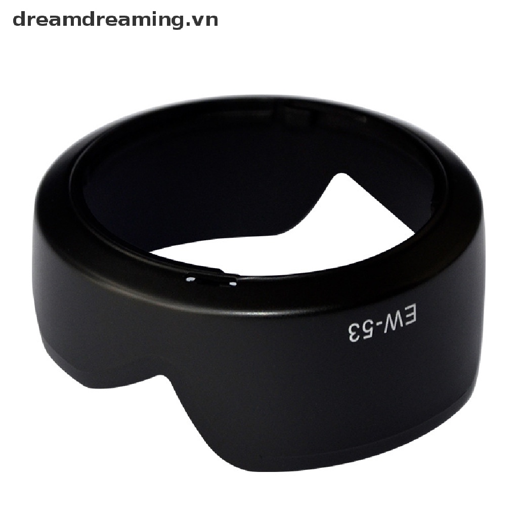 Tấm Che Nắng Ew-53 Cho Ống Kính Máy Ảnh Canon EOS M10 EF-M 15-45 mm F /