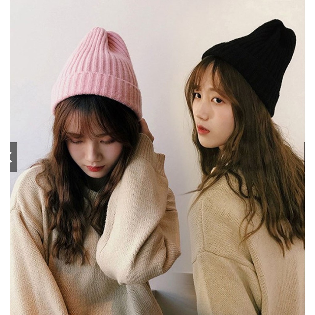 SUXI Mũ len beanie kiểu dáng thời trang dành cho nam
