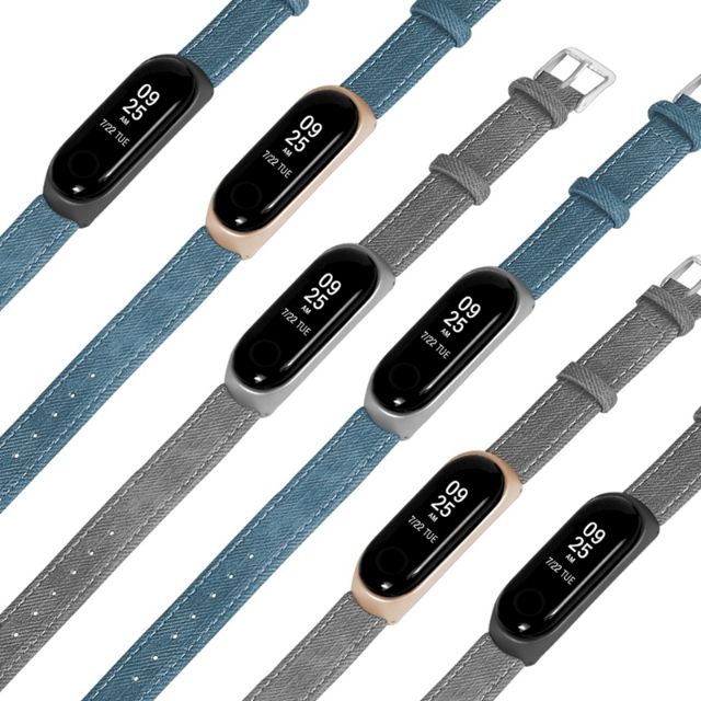 dây đeo vải JEAN phong cách denim cho mi band 3