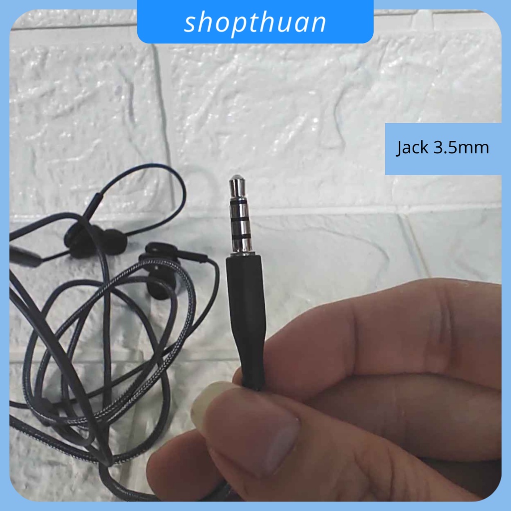 Tai nghe nhét tai dây dù S8 jack 3.5mm