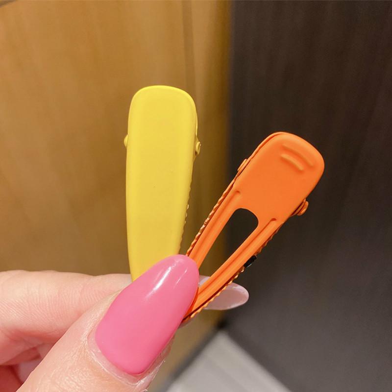 Set 4 kẹp tóc màu sắc dễ thương đáng yêu xinh xắn cao cấp cho bé