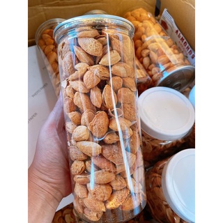 [Siêu Sale] [FreeShip] [Ảnh thật] Hạnh Nhân Rang bơ hộp 500g