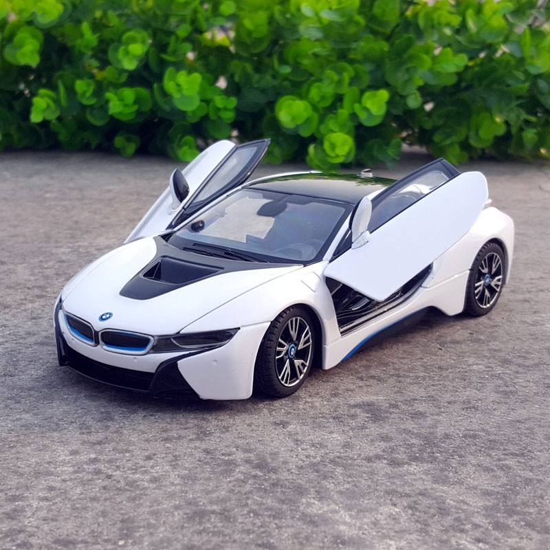 MÔ HÌNH XE Ô TÔ Siêu Xe BMW I8 | Hãng Rastar tỷ lệ 1:24