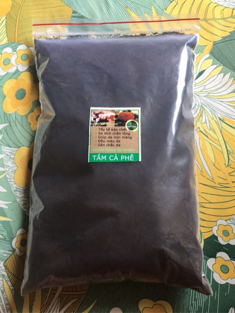 1kg Bột handmade cà phê ủ tinh dầu vitamin tắm tẩy da chết | BigBuy360 - bigbuy360.vn