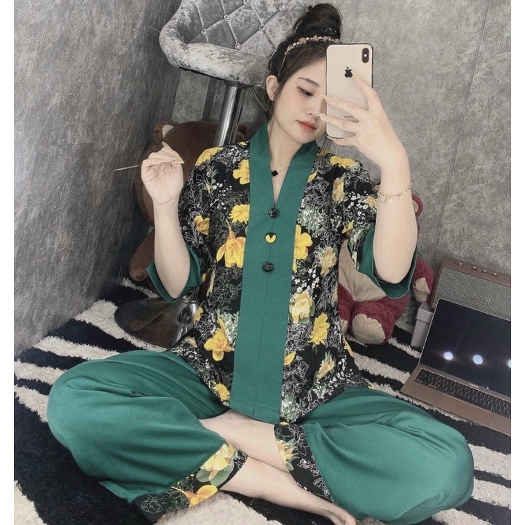 Đồ Lam Đi Chùa # Bà Lai Lụa Mago Cao Cấp