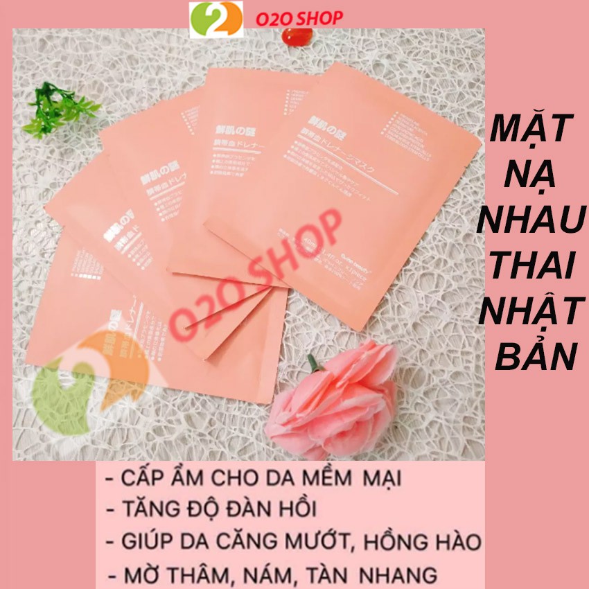 Mặt Nạ Tế Bào Gốc Nhau Thai Cừu Nhật Bản, Dưỡng Trắng Mịn, Mask Chăm Sóc Da, Chống Lão Hóa O2O Shop