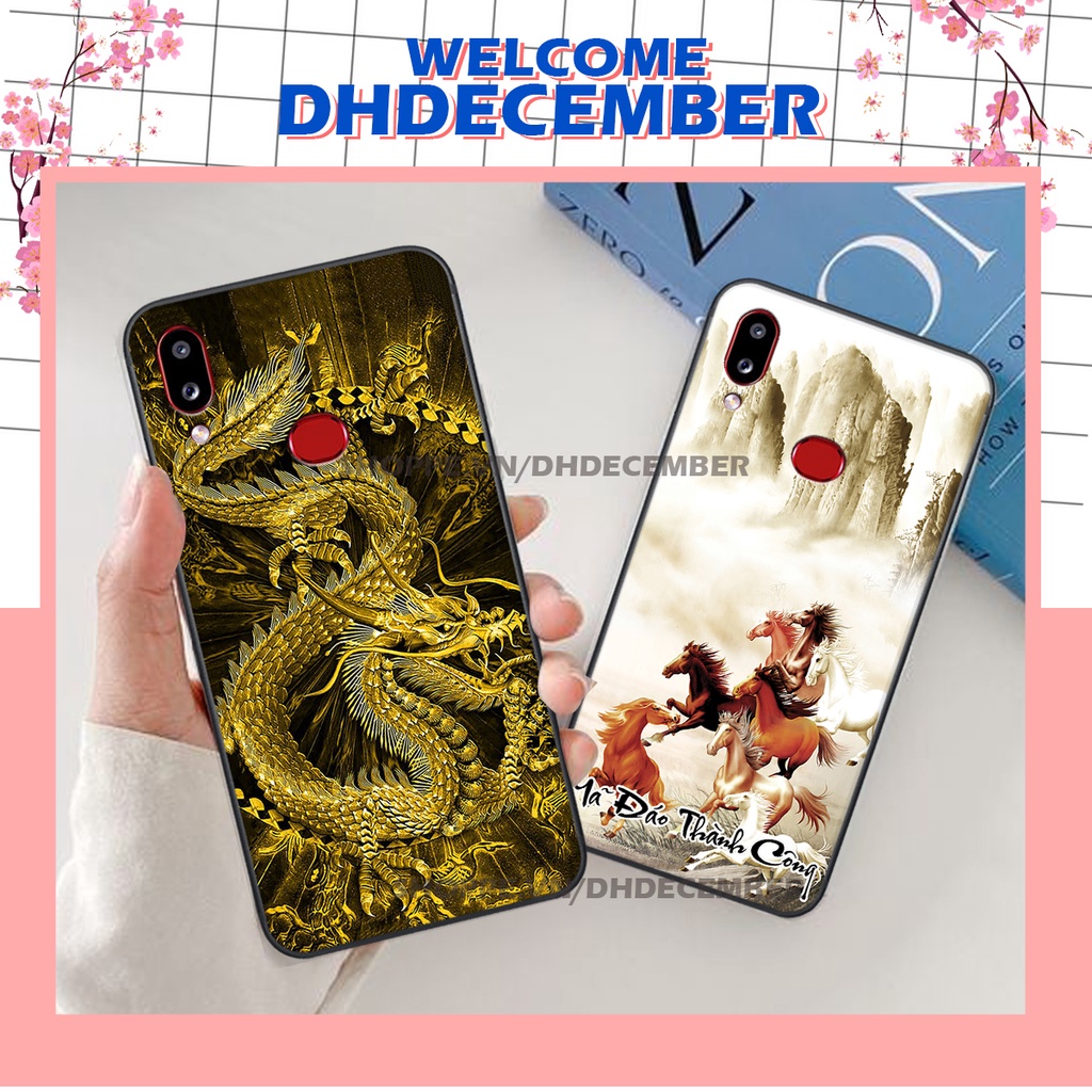 Ốp lưng Samsung Galaxy A10S in hình thư pháp tâm an vạn sự an ,mã đáo thành công SIÊU CHẤT