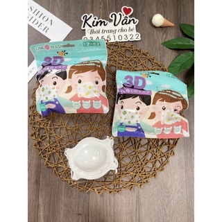 Khẩu trang gấu cho bé sơ sinh 3d unimask cho bé