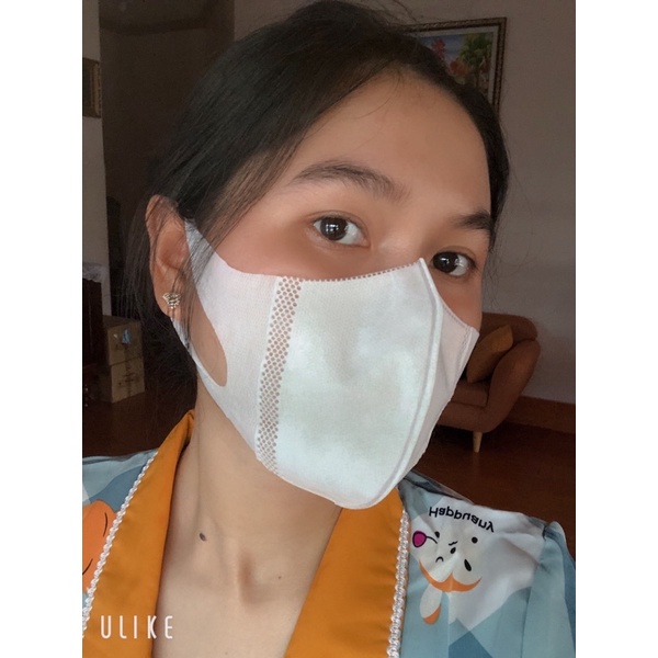 Khẩu trang 5D Mask kháng khuẩn hộp 10 cái chính hãng Famapro khẩu trang 3D, 5D trắng, xanh