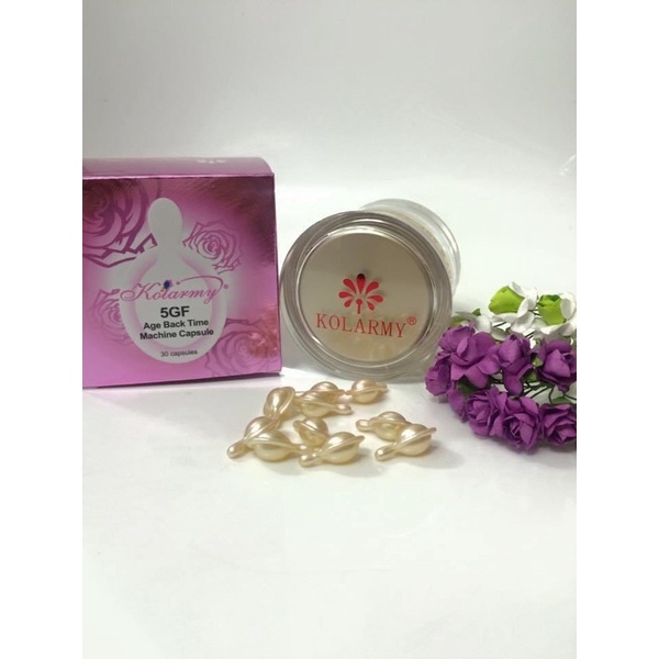 SERUM DƯỠNG DA DẠNG VIÊN TÁI TẠO DA 5 IN 1 KOLARMY HOA HỒNG -  HX829