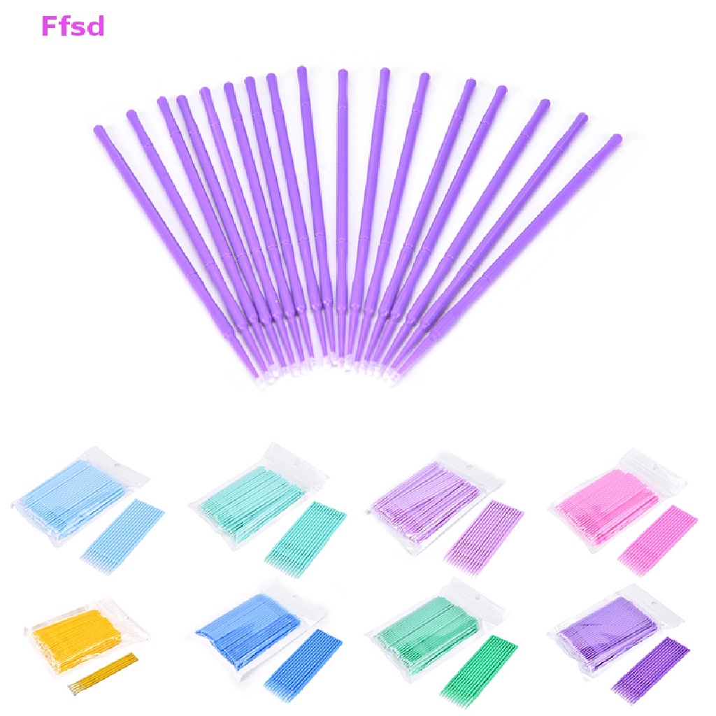Set 100 Cọ Chuốt Mi Sử Dụng Một Lần Tiện Lợi