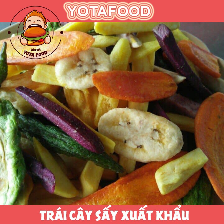 1 Kí Trái Cây Sấy ( Thập Cẩm Sấy hàng xuất khẩu ) | Đủ vị | Yotafood