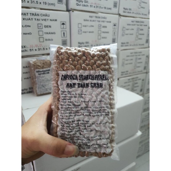 Trân Châu BiBi Jelly Đen bịch 1kg