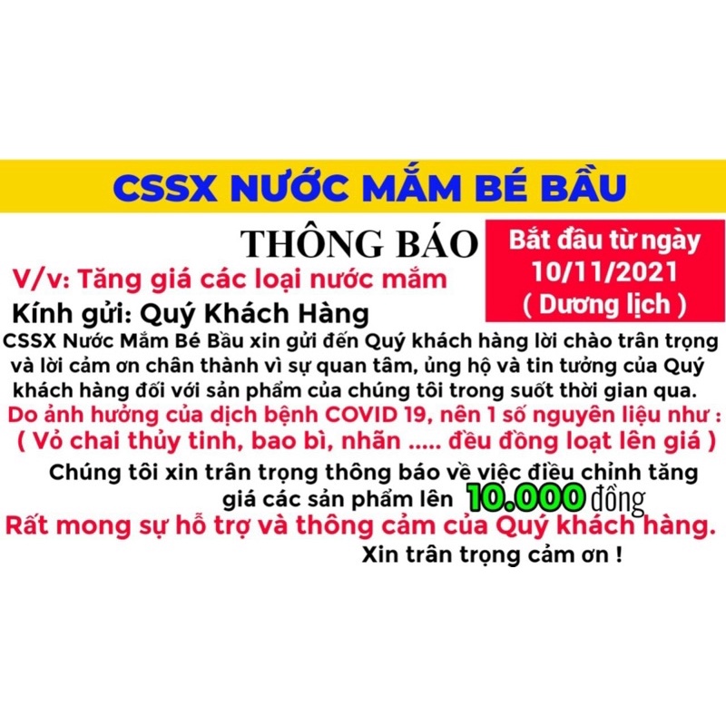 THÙNG NƯỚC MẮM BÉ BẦU , loại thượng hạng, chai thủy tinh, thùng 3 lít- Đặc sản cà ná. ninh thuận