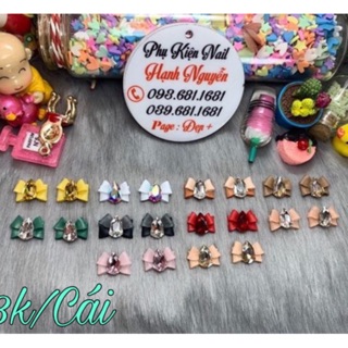 Nơ Bột, Nơ Đá Set 2 bông 26.000