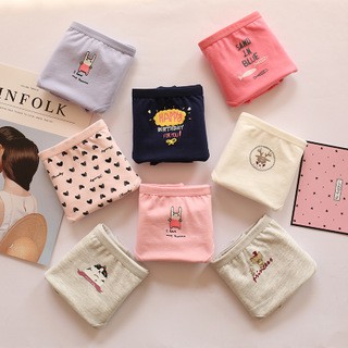 Set 03 quần lót cotton chống tràn nguyệt san (QL0026), quần kinh nguyệt
