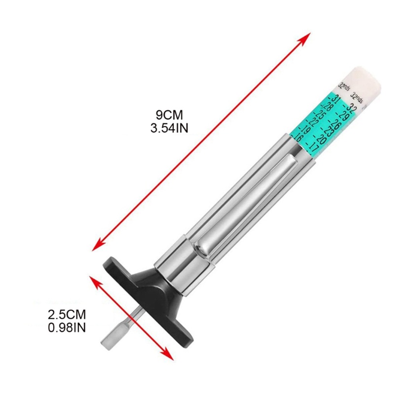 Dụng Cụ Đo Độ Sâu Lốp Xe Hơi Chuyên Dụng