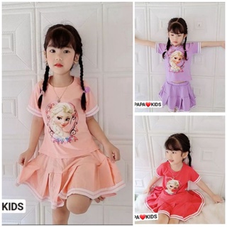 Sét trang phục váy + áo bé gái size nhí 1-5