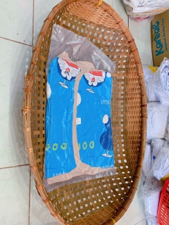 Nôi tre hun khói cho bé (không kèm lót nôi)
