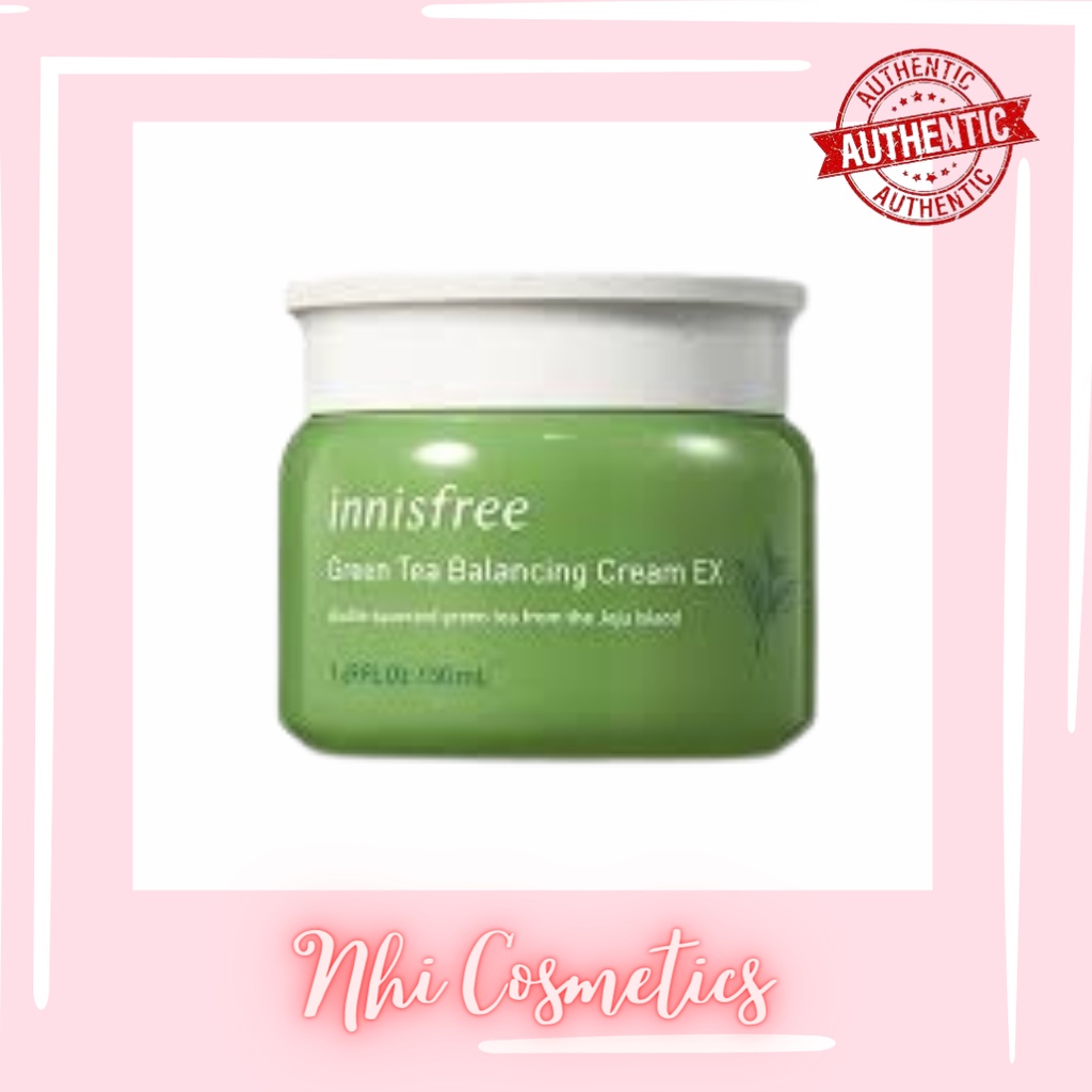 Kem Dưỡng Innisfree Green Tea Balancing Cream EX