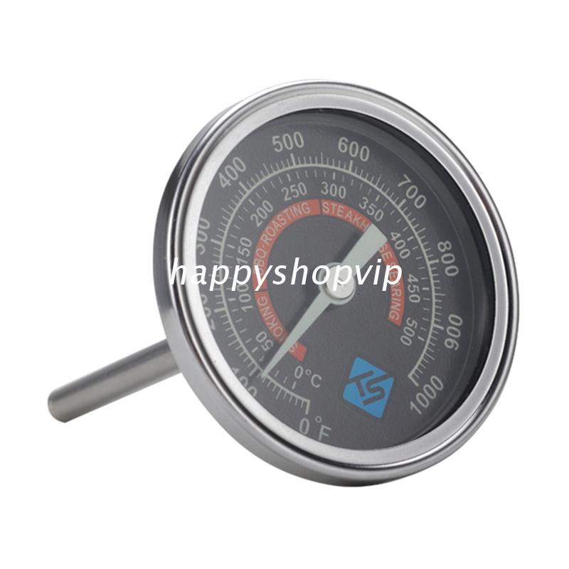 Nhiệt kế đo nhiệt độ lò nướng BBQ 0-1000 độ F 0-500 độ C