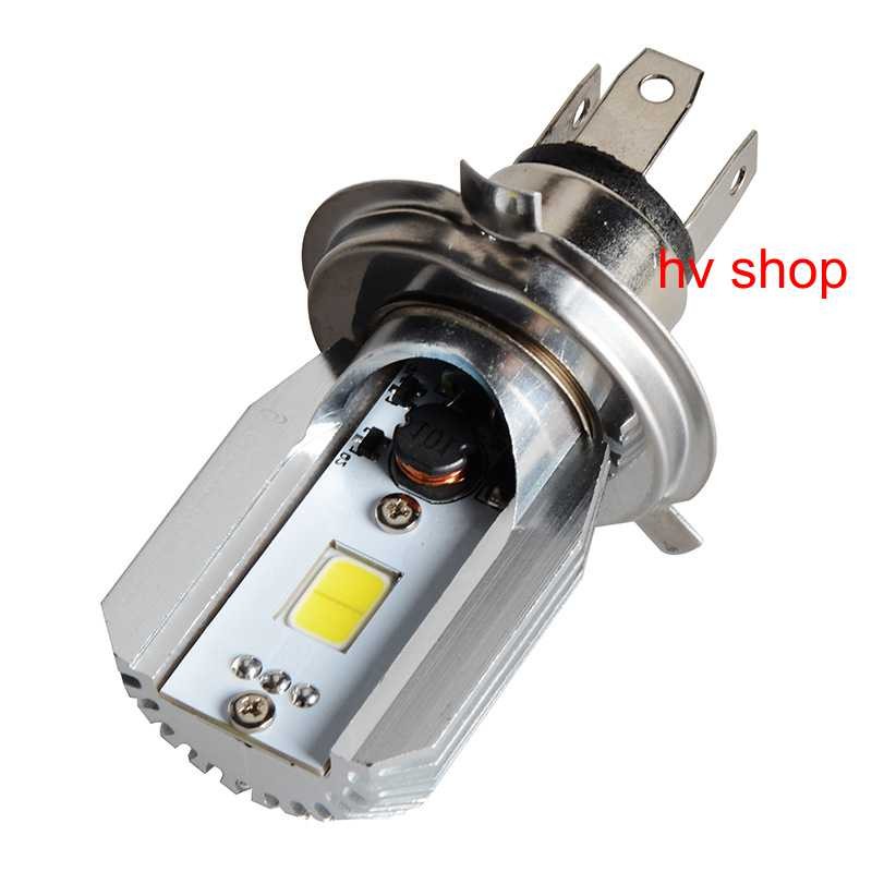 Đèn led xe máy pha cos h4 COB M4 20W