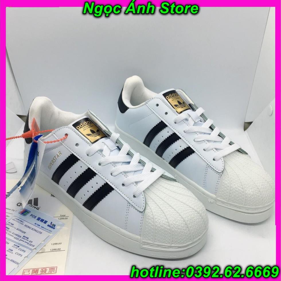 Giày thể thao sneaker Adidas Superstar OG 'Vintage White cao cấp  dành cho cả nam và nữ STV 03